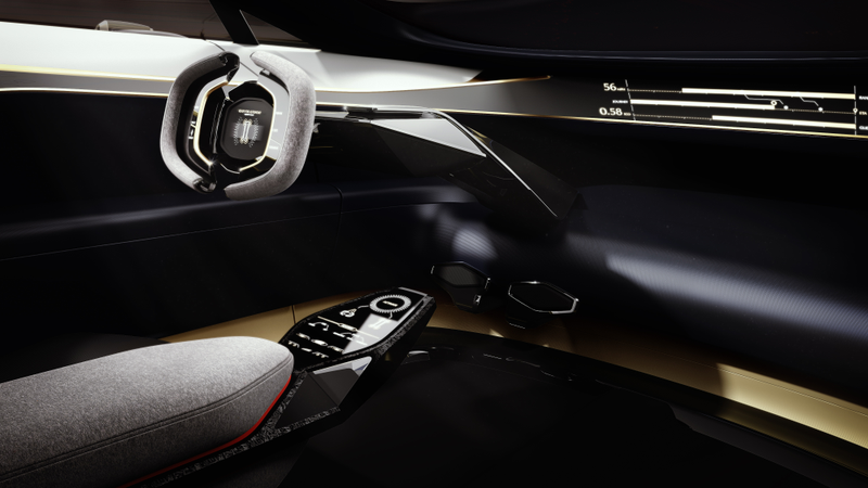 Illustration for article titled The Lagonda Vision Concept Is Aston Martin's Dreamy Luxurious Future